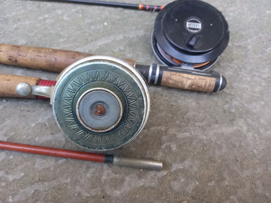 Ретро въдици мухарки Berkley graphite,DAM