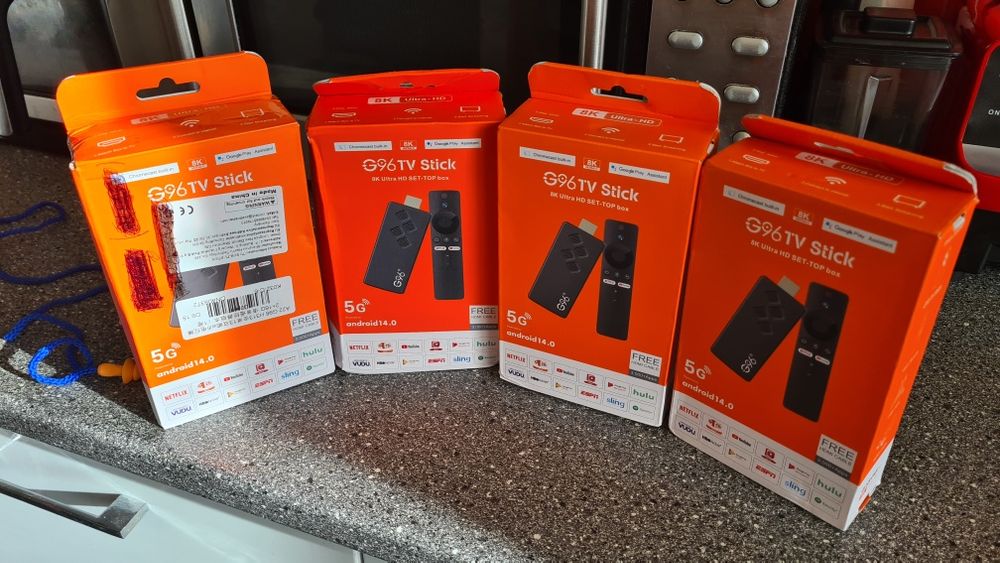 G96 TV Stick – Android 14.0, 8K Ultra HD, 5G