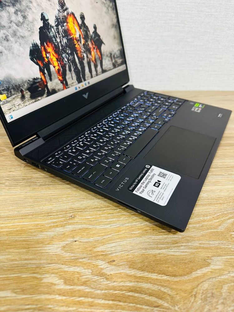VICTUS Ryzen 5+RTX2050 на базе DDR6 состояние как новый
