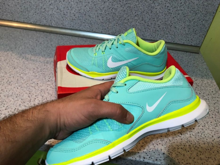 ОРИГИНАЛНИ *** Nike Women's Flex Trainer 5 Teal Lime