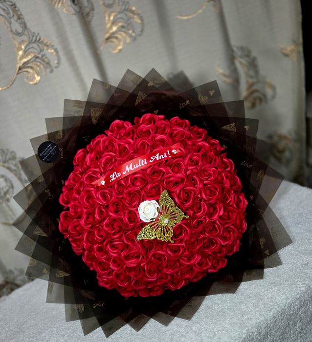 Buchete trandafiri de sapun