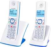 Безжичен телефон Alcatel F530 Duo с 2 слушалки