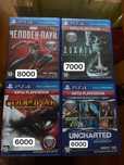 Игральные диски на Ps4