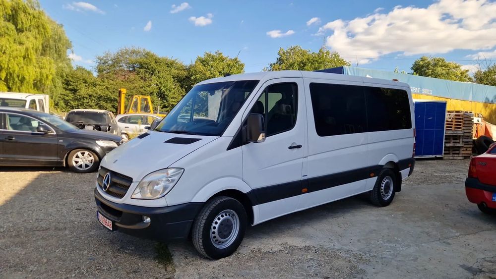 Mercedes-Benz Sprinter 8+1 locuri 2013 2.2CDi 130 CP E5 6 trepte AC, recent adus Germania