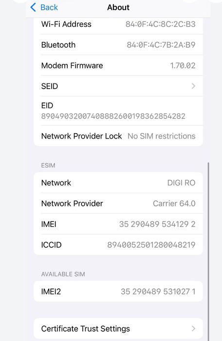 iPhone 16 black 128 gb