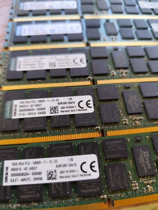 Rami server ddr 3 16x16gb (256gb)