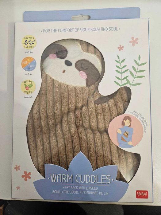 Компрес/Ароматна възглавница за гушкане Legami - Sloth