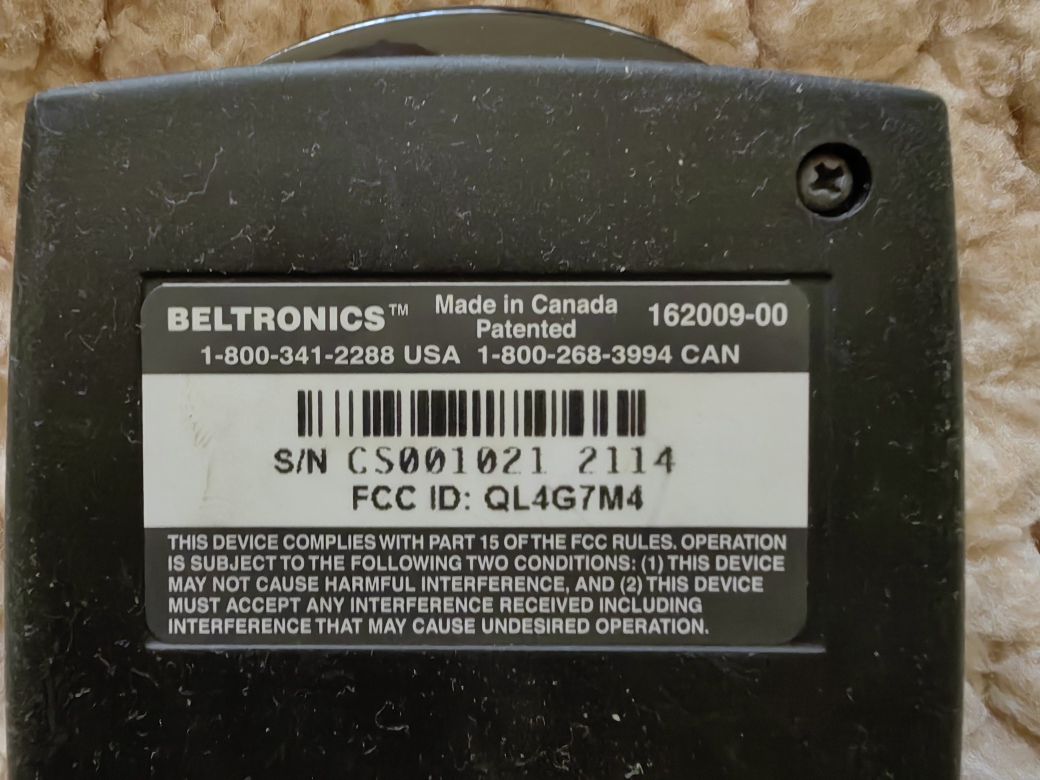 Радар детектор Beltronics -RX 968