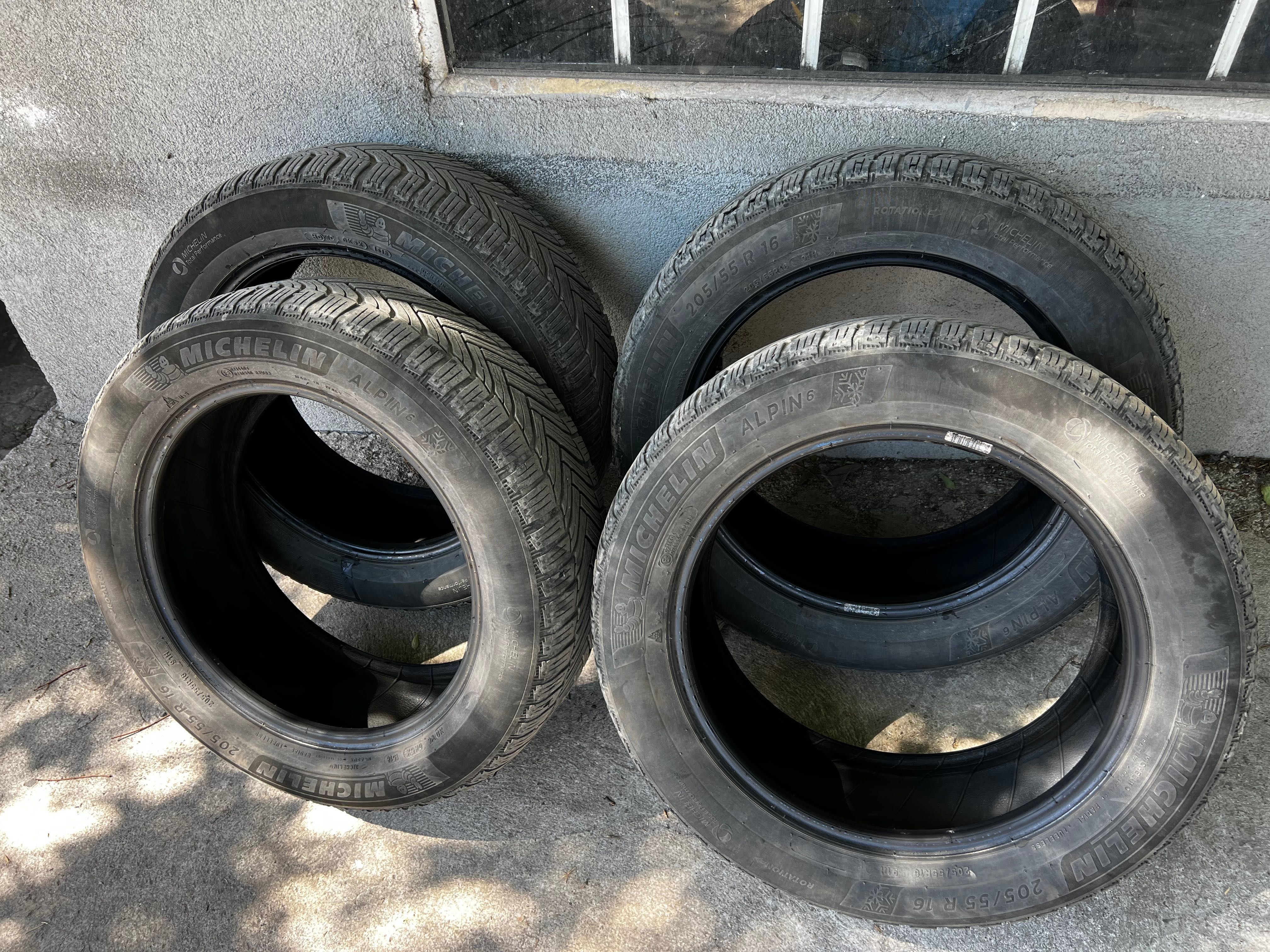 Зимни гуми: Michelin Alpin 6 205/55 R16