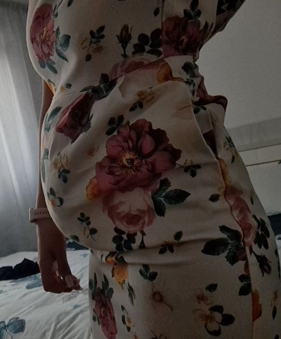 Rochie casual gravidă, mărime s