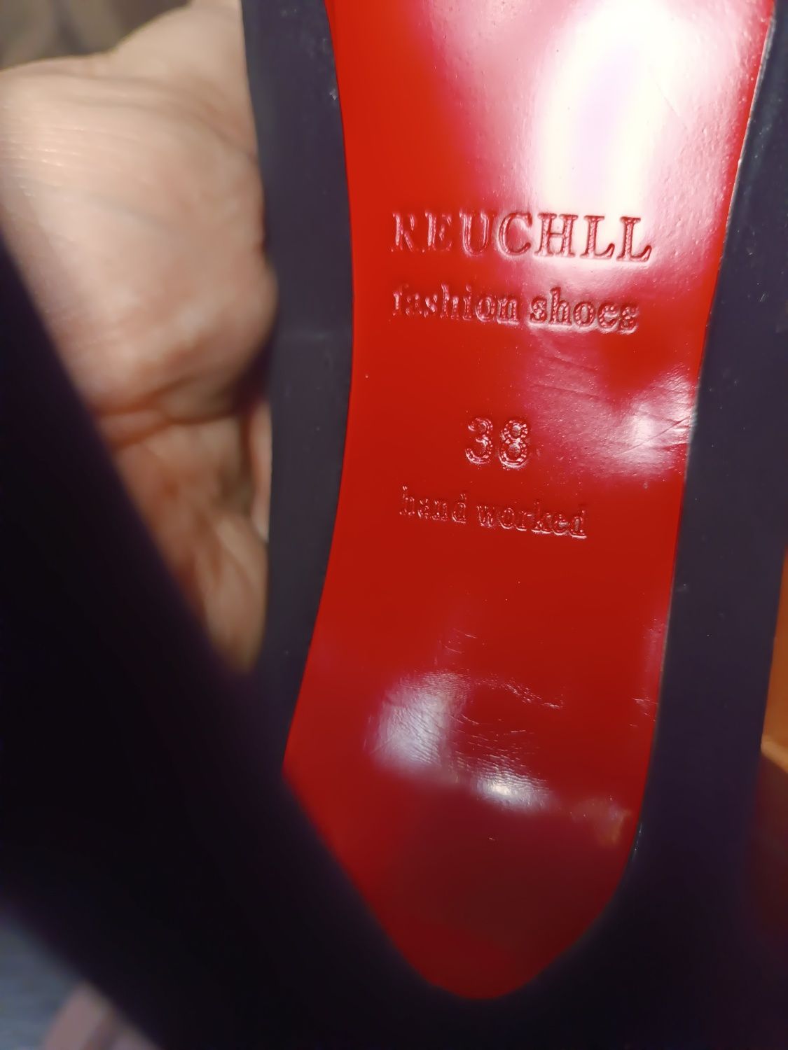 Туфли Reuchll 38размер натуральная кожа/замша