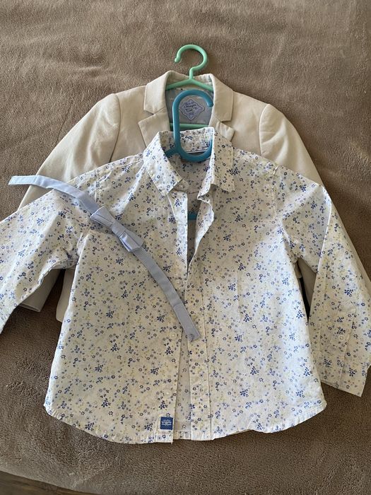 Sacou si camasa Sergent Major  1,5-2 ani