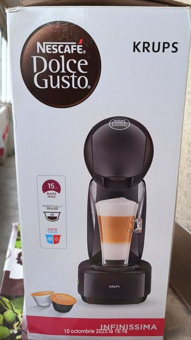 Vand espressor cu capsule Krups Nescafe Dolce Gusto Infinissima