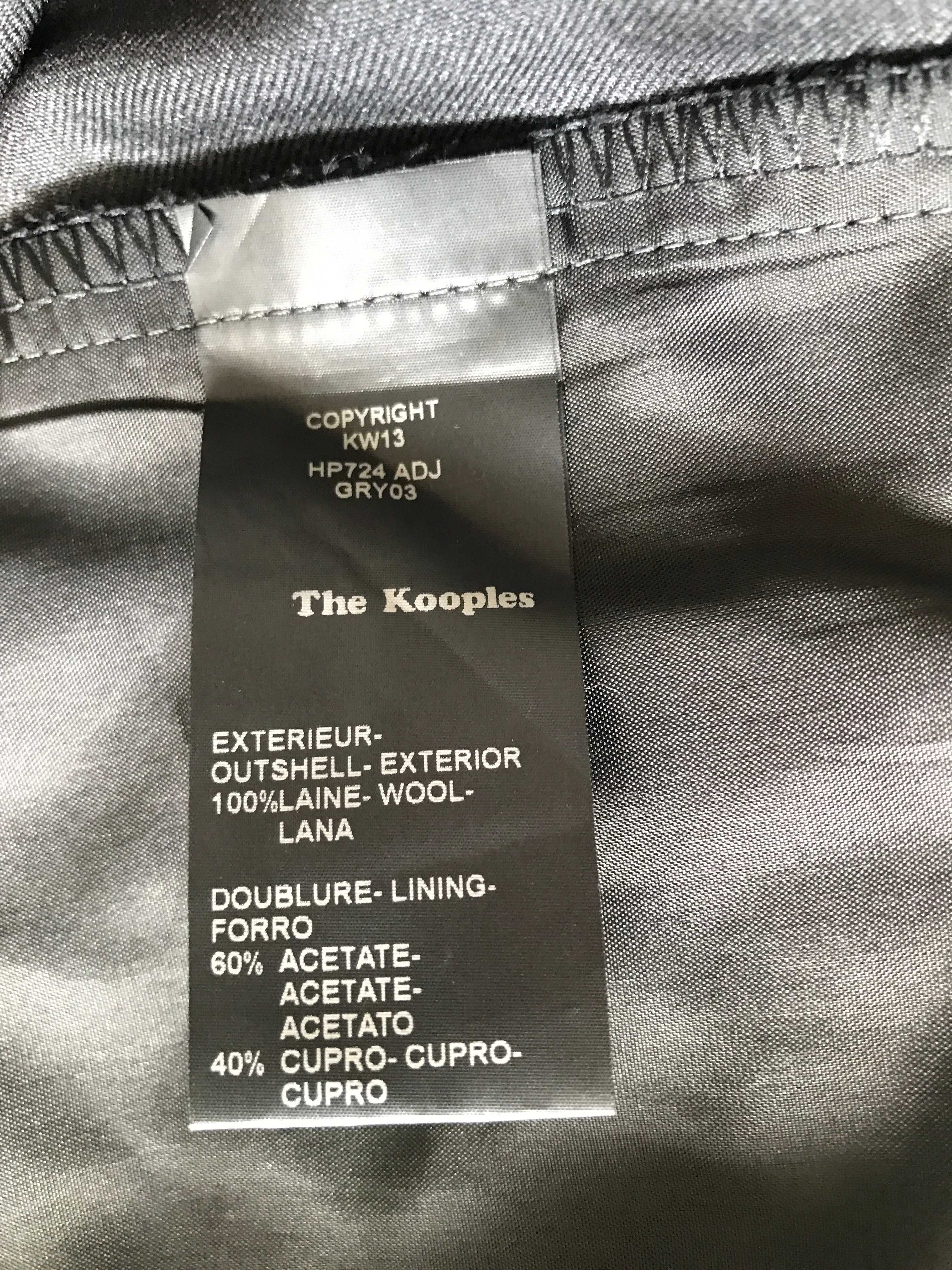 Графитен мъжки костюм TNE KOOPLES