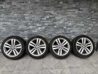 Jante VW 18 inch echipate cu anvelope Michelin in stare perfecta