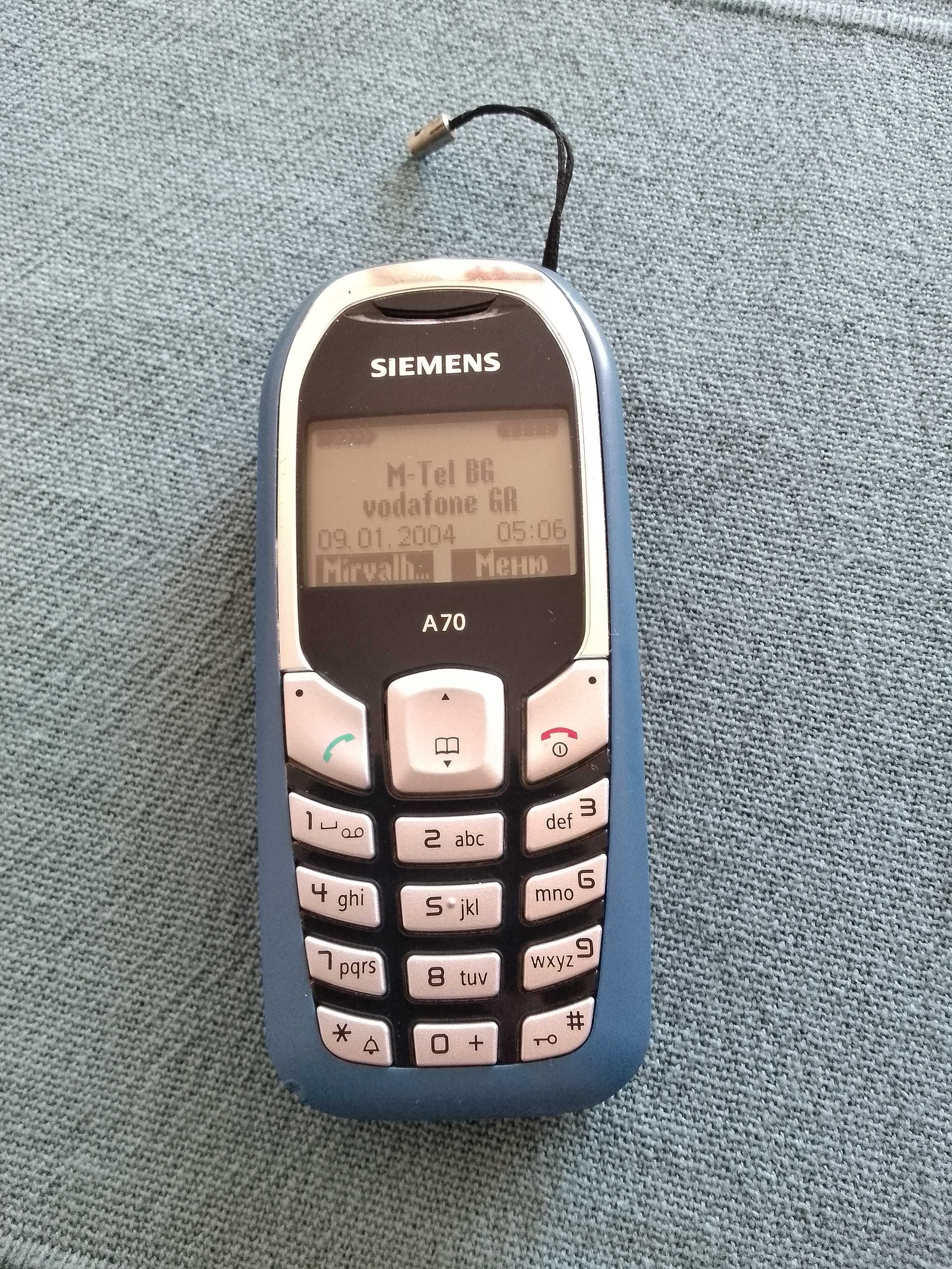 Siemens A70 (БГ меню)