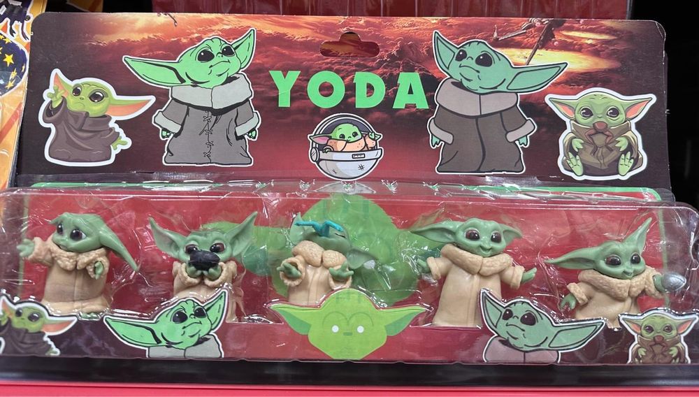 Set 5 Figurine Star Wars, Baby Yoda