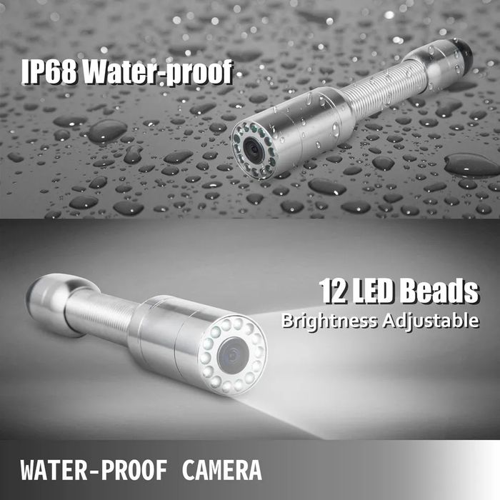 Camera Canalizare Endoscop Video Canalizare Inspectie 50M Inregistrare