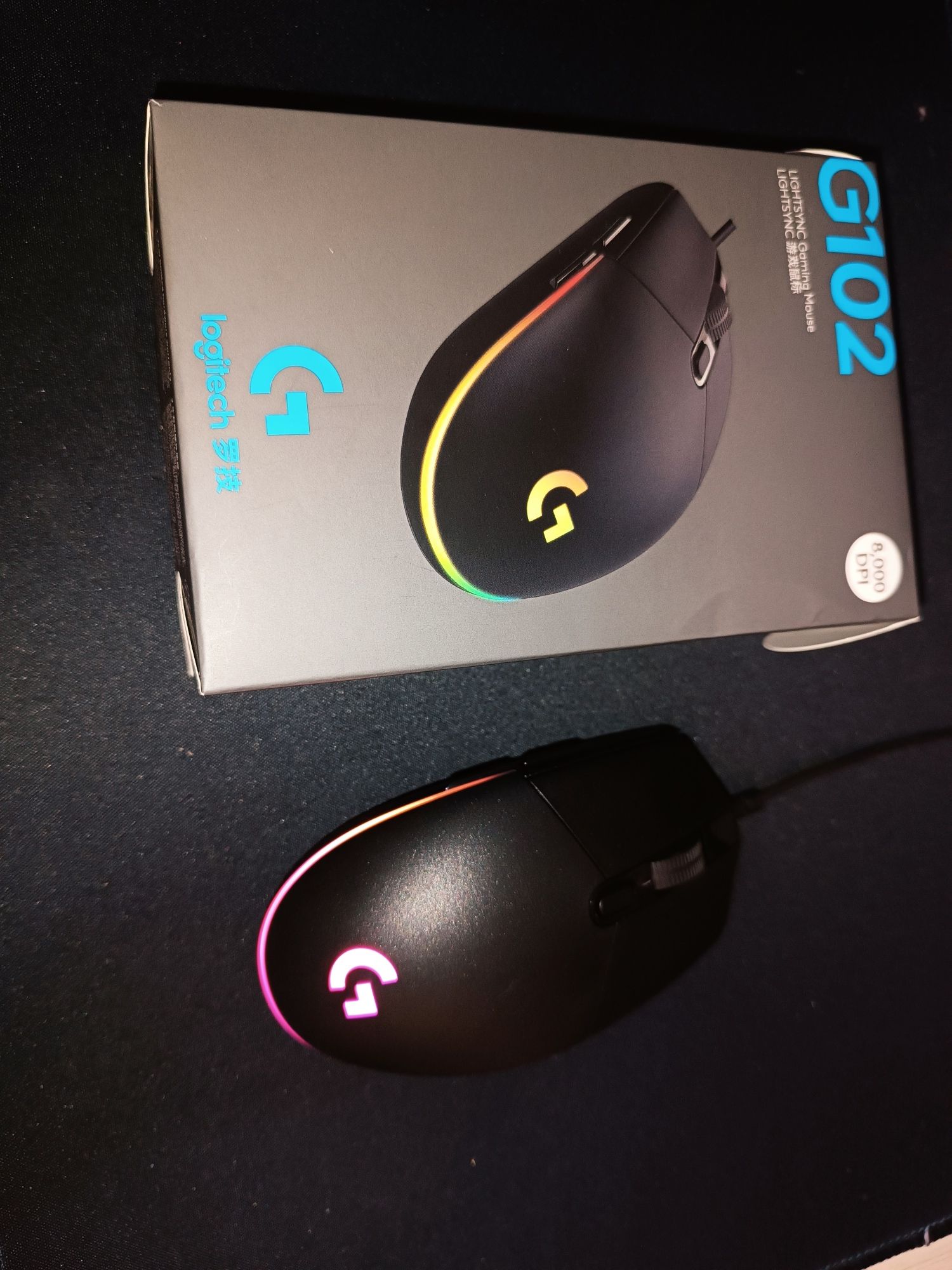 Игровая мышь Logitech g102