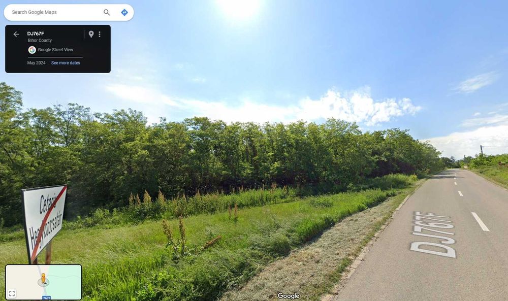 Teren intravilan 7176 mp, in Cetariu, zona in continua dezvoltare