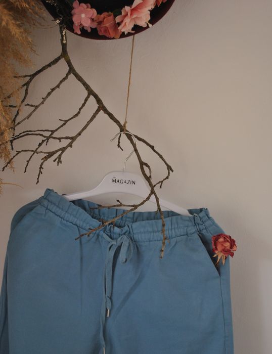 Pantaloni Dama cu croială lejeră,Tencel 100%