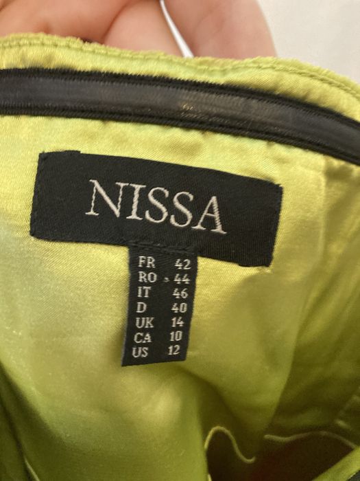 Rochie matase naturala Nissa 42-44/80%redus/ cadou