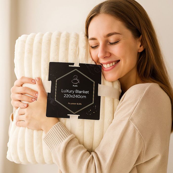 Луксозно меко одеяло- Двулицево - 220x240 см