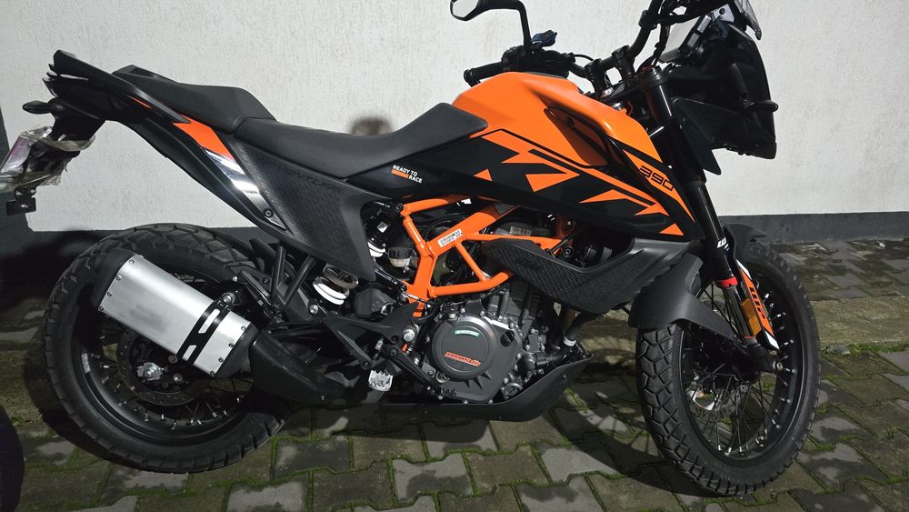 KTM 390 Adventure WS- 490km,  permis A2