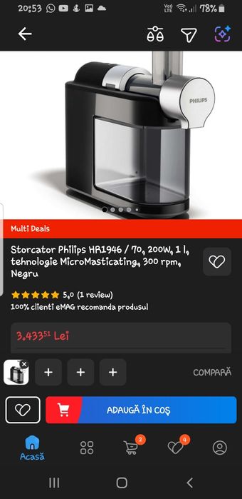 Storcator fructe si legume