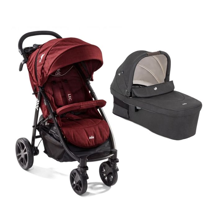 Люлька+Коляска Joie Litetrax лимитированная коллекция FC LIVERPOOOL