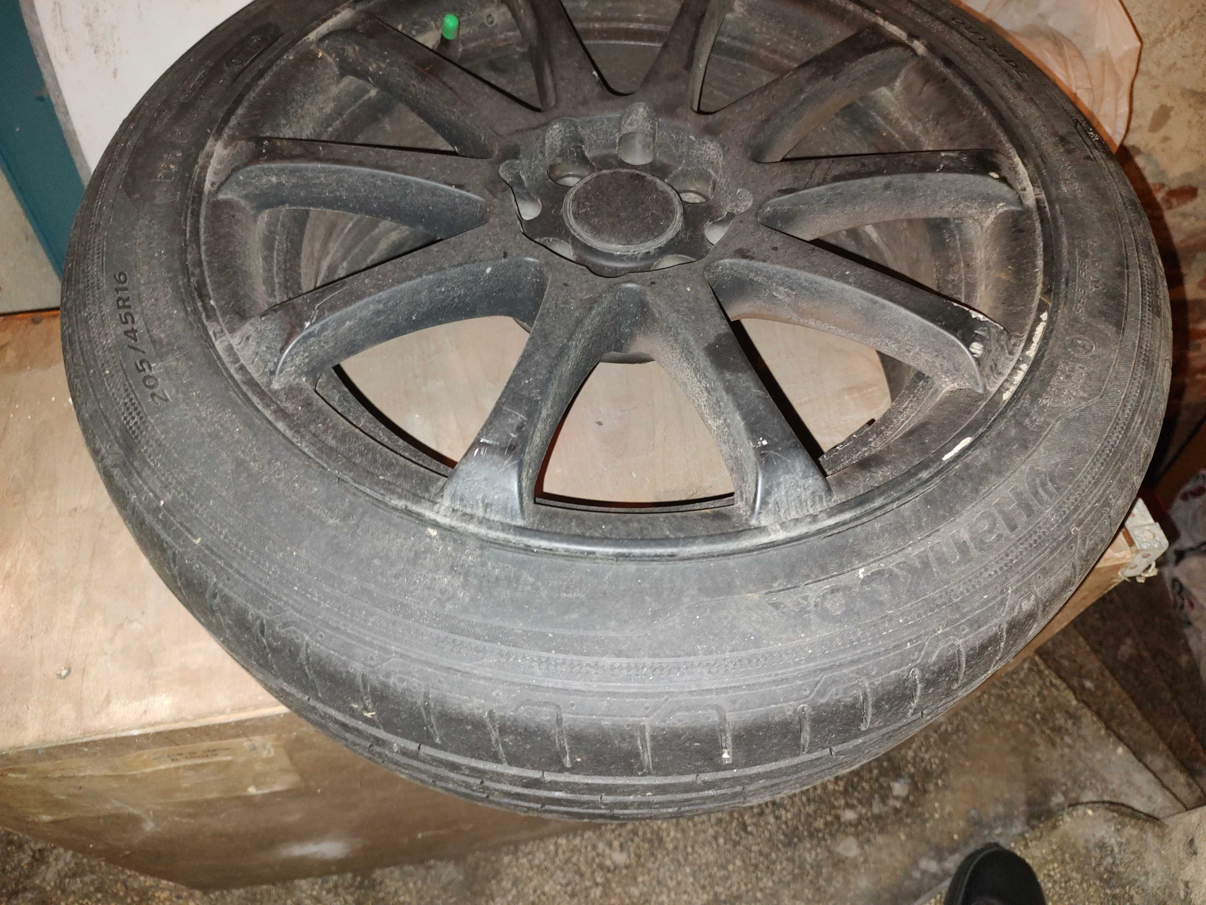 Jante 16"  5x114.3 (bonus anvelope 205x45x16")