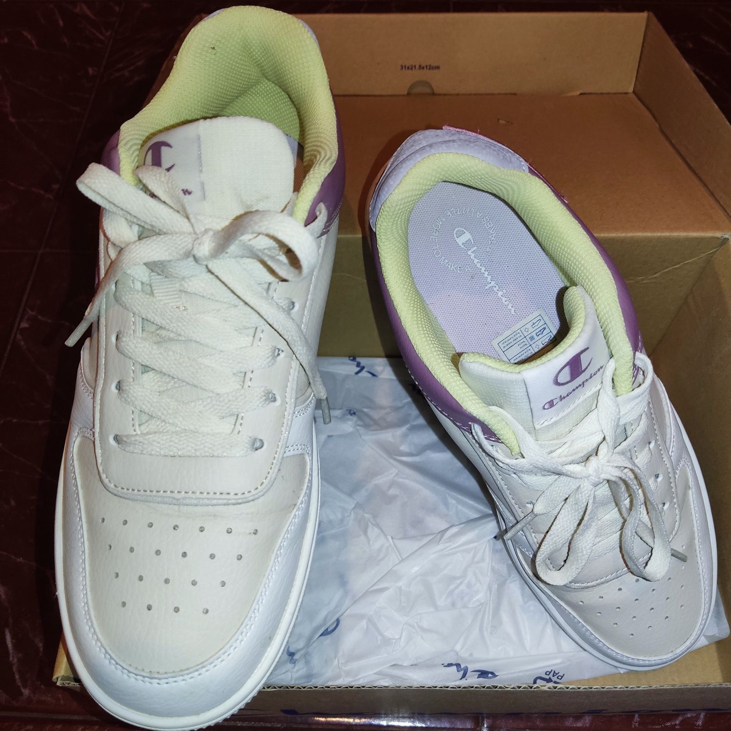 маратонки кецове Champion BONNY beige 41 номер