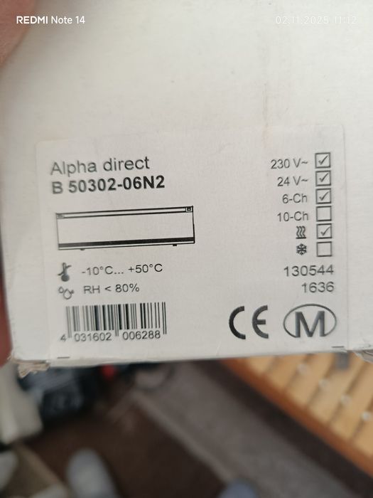 Modul comanda încălzire pardoseala