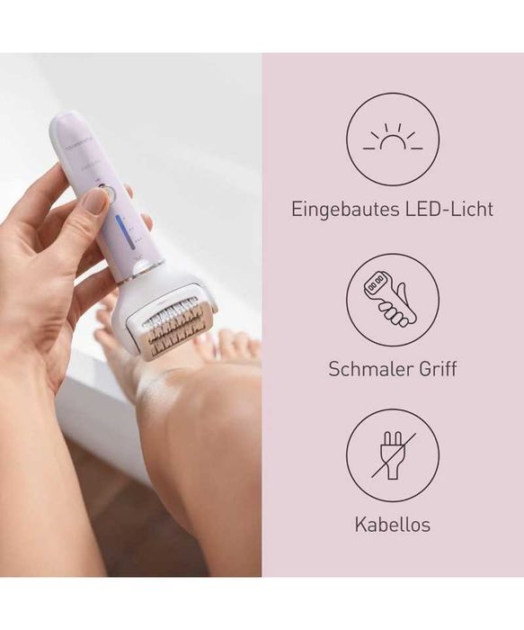 Epilator PANASONIC ES-EY30-V503 Wet&Dry, 60 pensete, 3 viteze