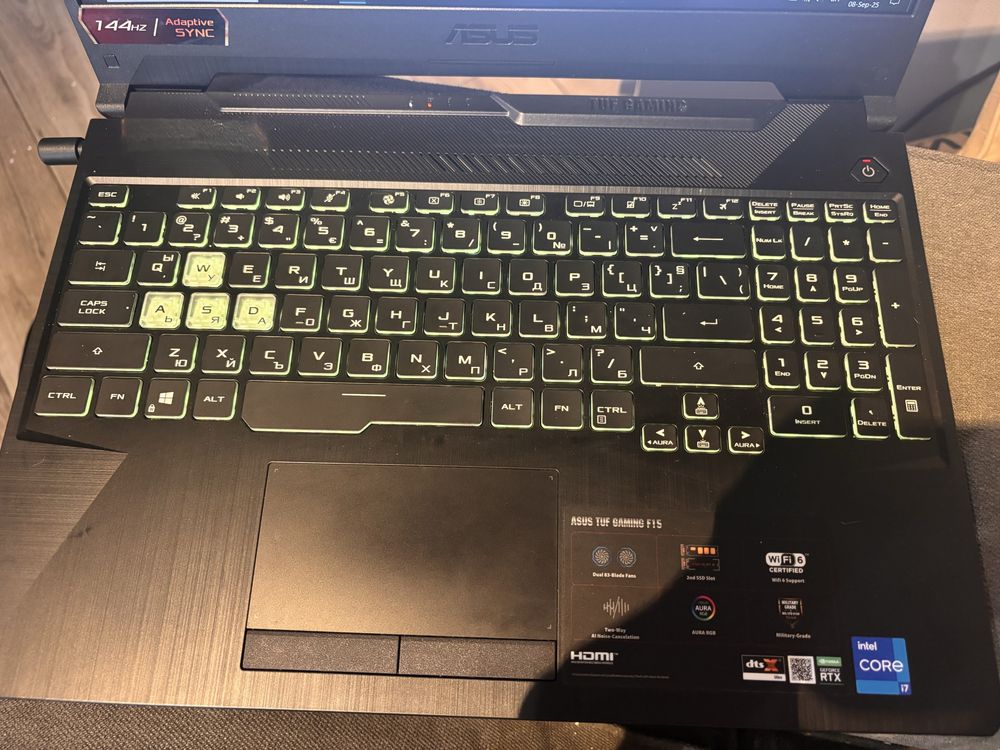 Продавам Asus TUF Gaming F15