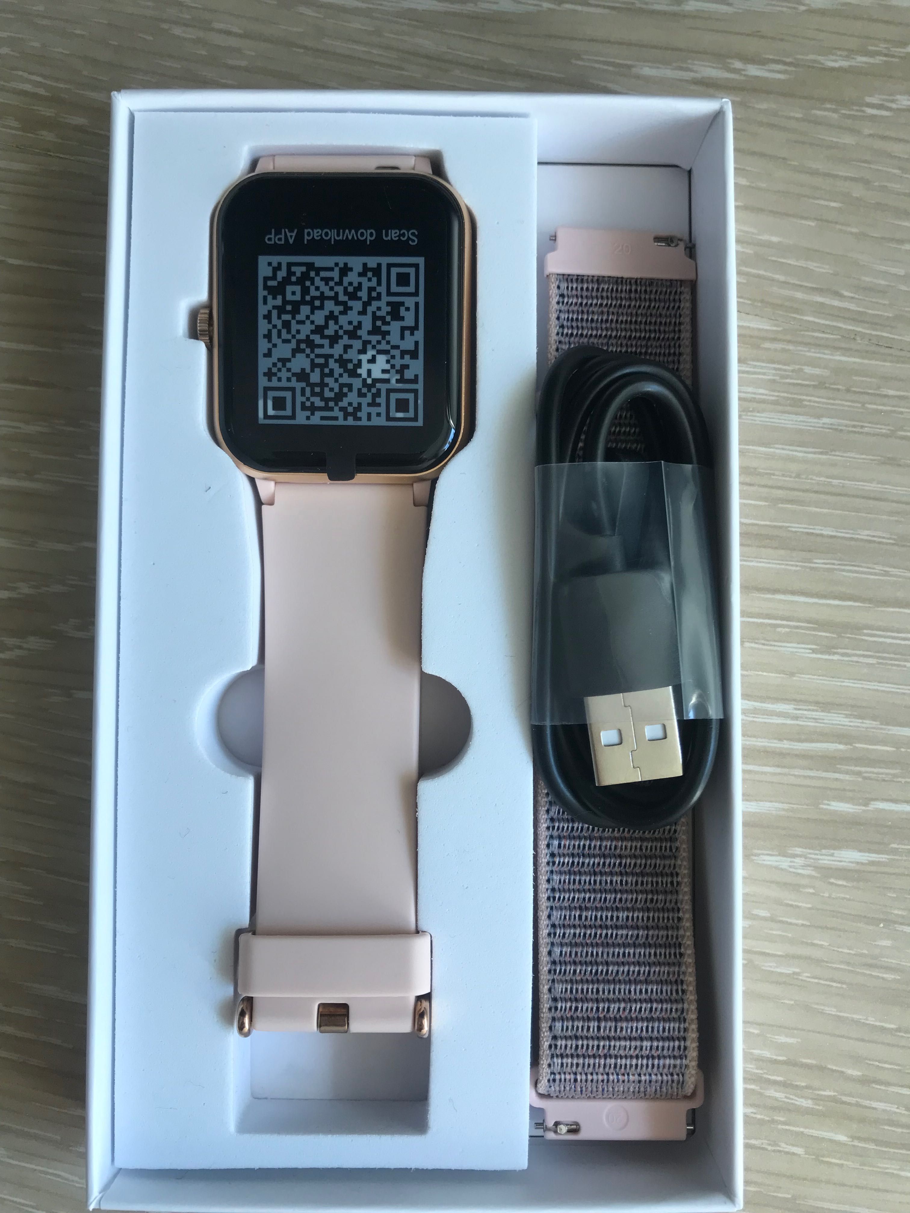 Смарт часовник/Blackview smartwatch for android ios
