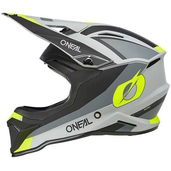Детска каска O'NEAL 1 series Stream BLACK/NEON YELLOW V.24