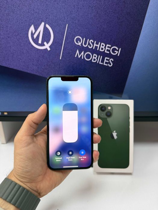 Aybi yoq obmen bor iphone 13 128gb green