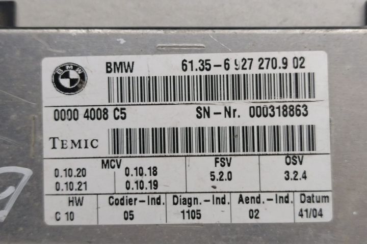 Calculator Motor ECU 61356927270 / 00004008C5 / 000318863 / 692727090