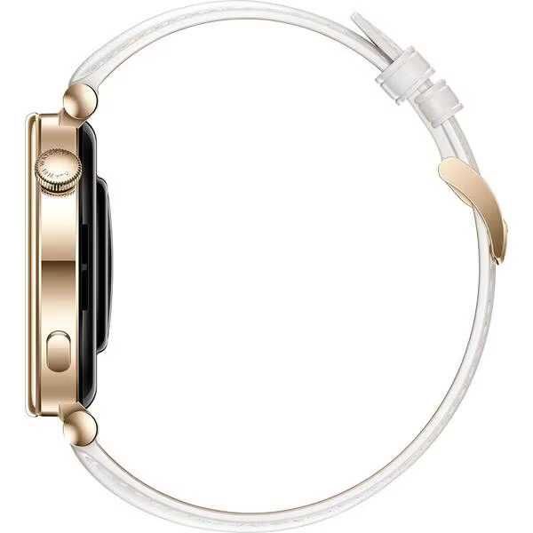 Smartwatch Huawei Watch GT 4 curea piele alba 41 mm Garantie 2 ani Nou