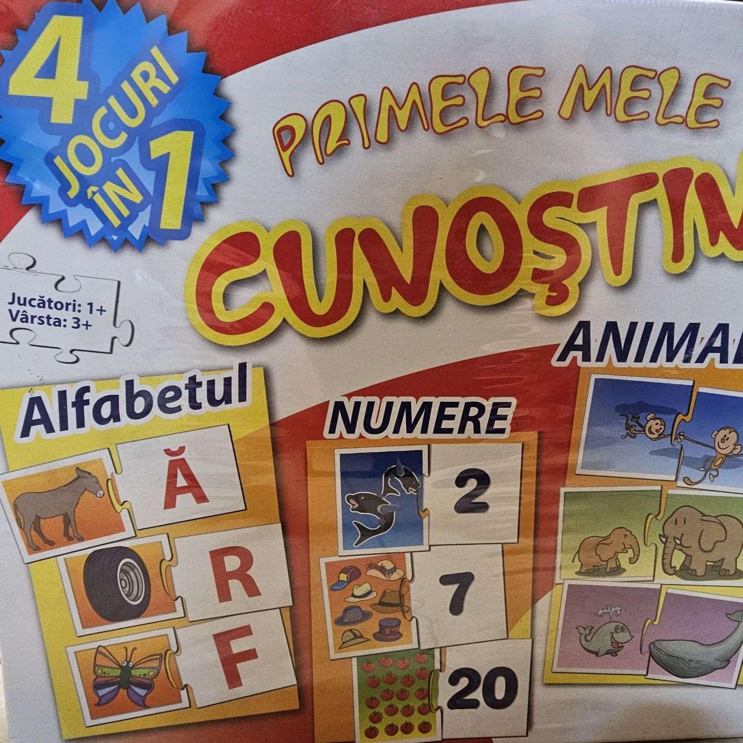 4in1 Joc primele mele cunoștințe - cadou ideal de Paste