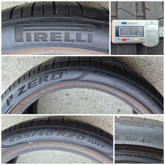 O bucată 255/40 R20 vară - una Pirelli