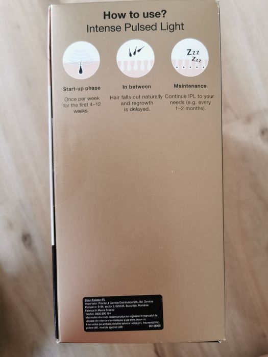 Epilator IPL Braun Silk-expert PRO 5 PL5160 sigilat