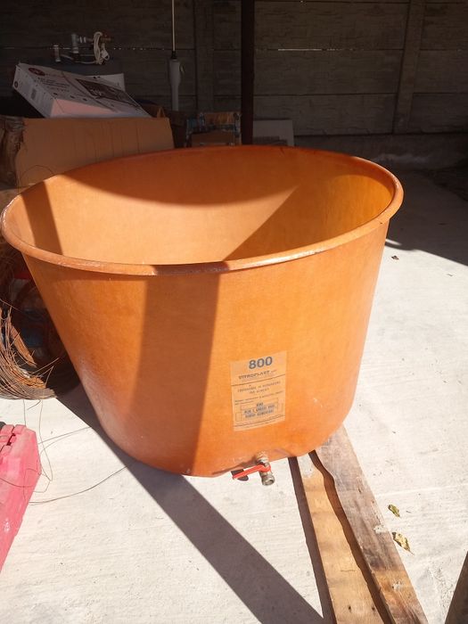 Bazin de 800l fibra de sticla