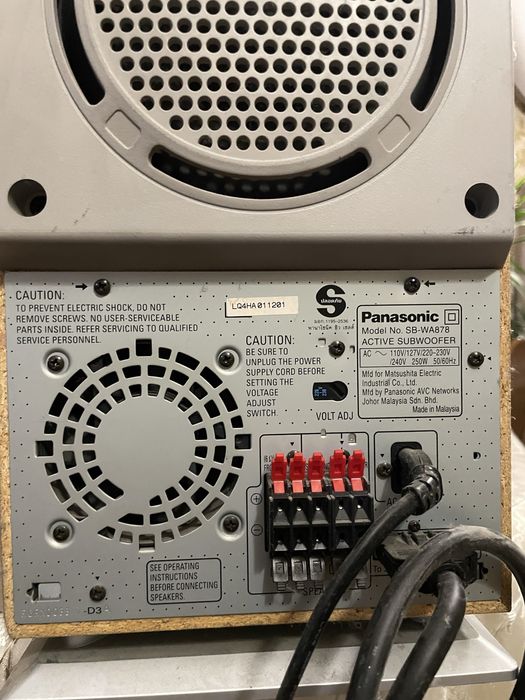 Dvd home theatre sound system Panasonic