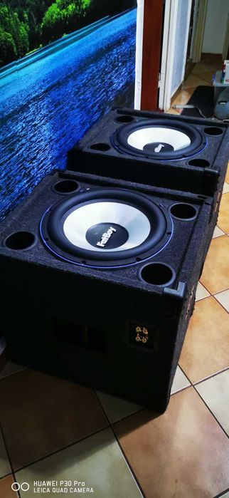 Subwoofer auto sau petreceri dj, 800w rms 2ohm 38cm