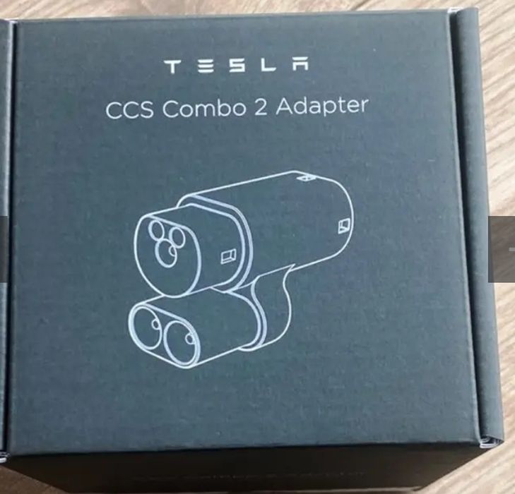 Adaptor Tesla CCS2, part number 1507231-00-A. Model S, Model X