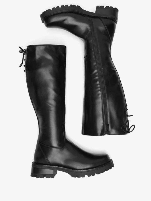 Cizme din piele, marime 36