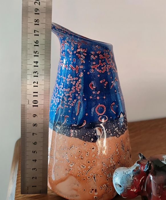 Vaza ceramica Fat Lava italiana