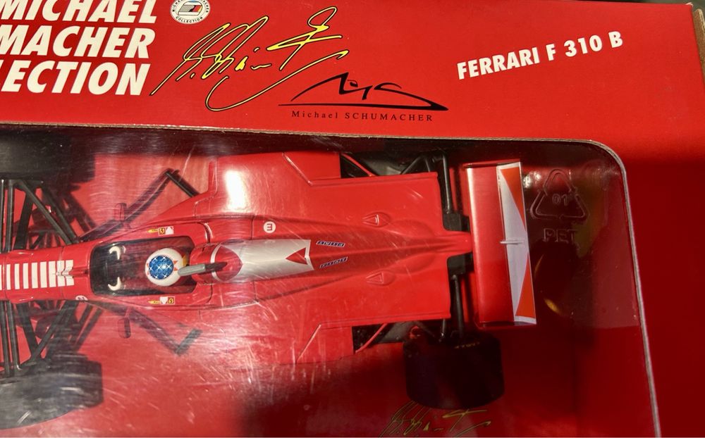 Macheta formula 1 f1 1/18 ferrari f310b 1997 noua Schumacher